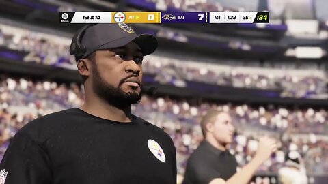 Madden NFL 23: Pittsburgh Steelers Vs. Baltimore Ravens
