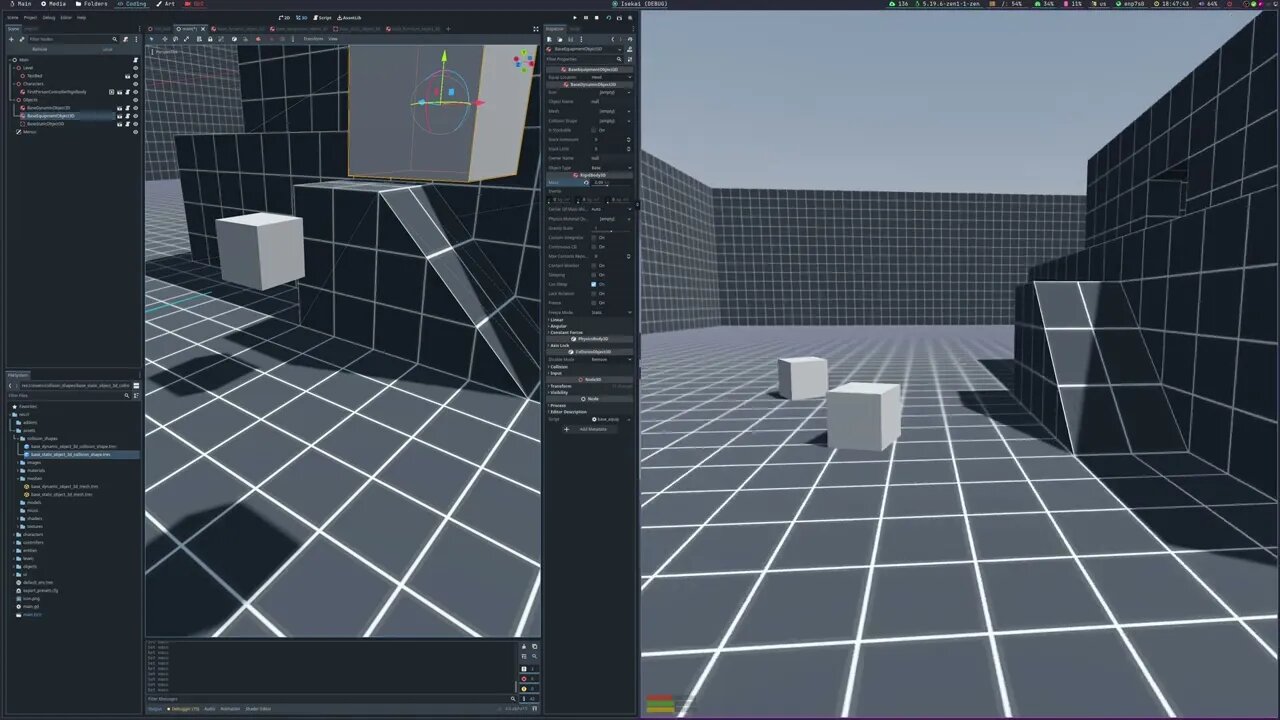 Godot 4 - Testing CSG Prototyping Tools