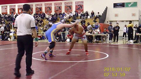 285lbs Regional Tournament Match 1