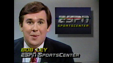 October 28, 1985 - 'SportsCenter Update' with Bob Ley