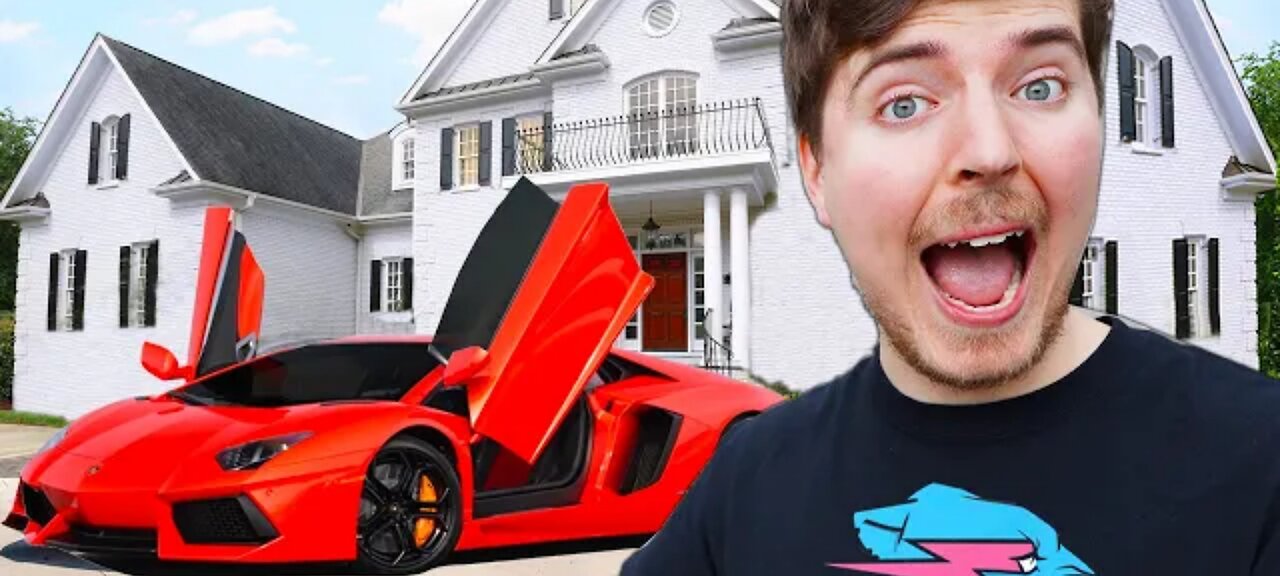 Mr beast Would You Rather Have A Lamborghini or This House!