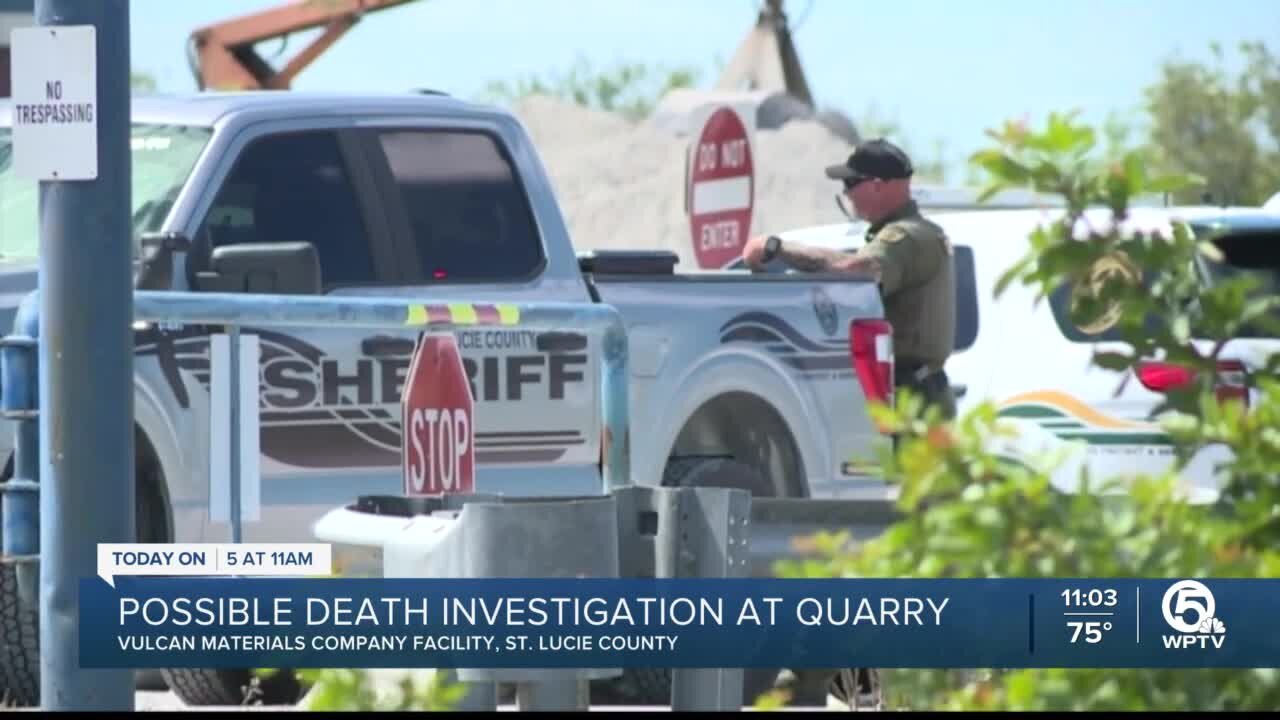 Miner dies at St. Lucie County quarry when excavator gets submerged in pond, federal officials say