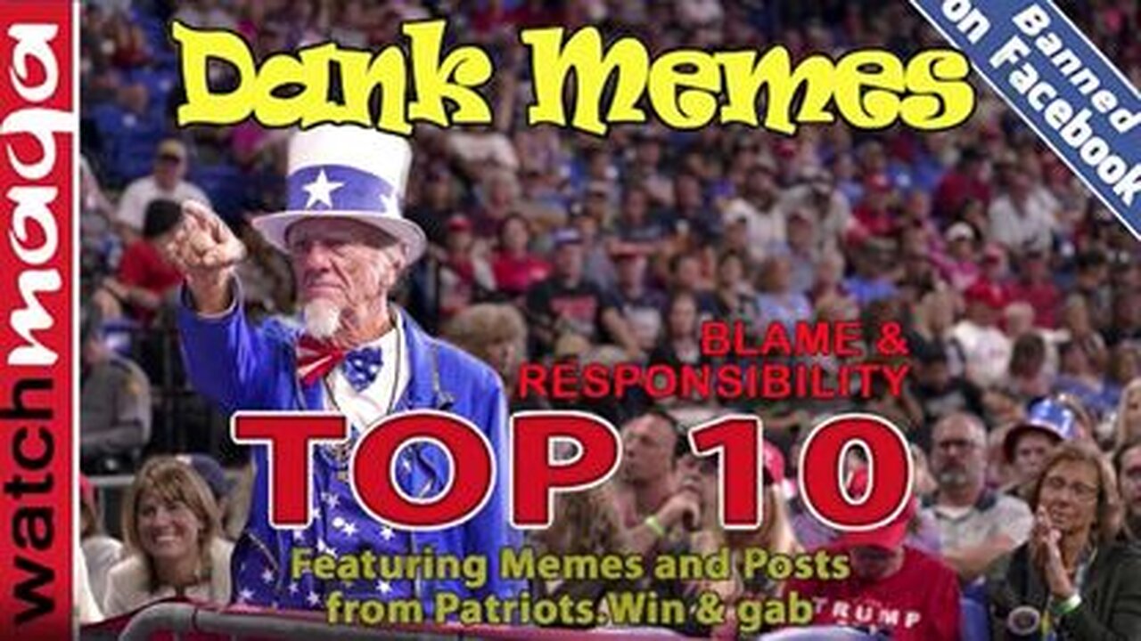 Blame & Responsibility: TOP 10 MEMES – Watch MAGA – 11/15/2022