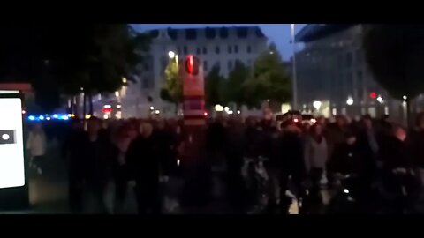 19 9 22 Leipzig ist aufgewacht trotz Regen