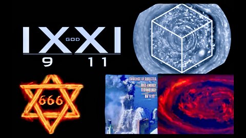 Occult Symbolism Behind 9/11 Israel Freemasons Satan Eternal Hexagonal Storm of Saturn