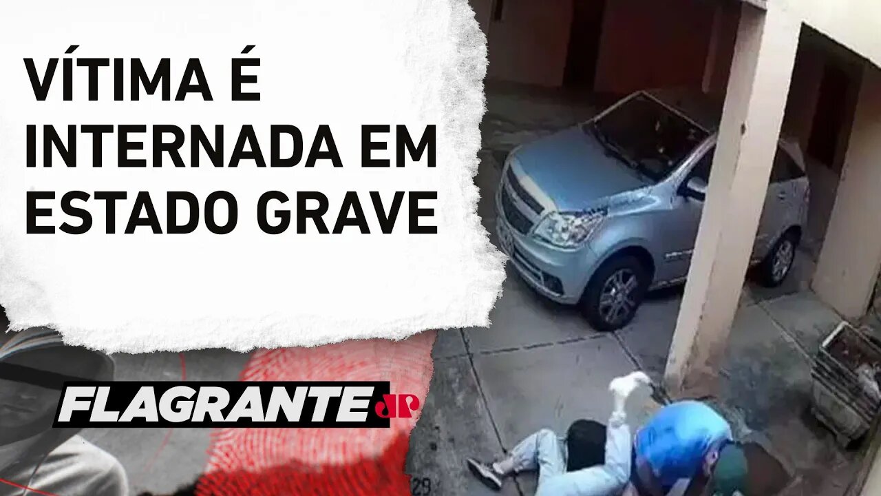 Homem atira três vezes contra ex-mulher por não aceitar o término | FLAGRANTE JP
