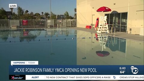 Jackie Robinson YMCA opening new swimming pool