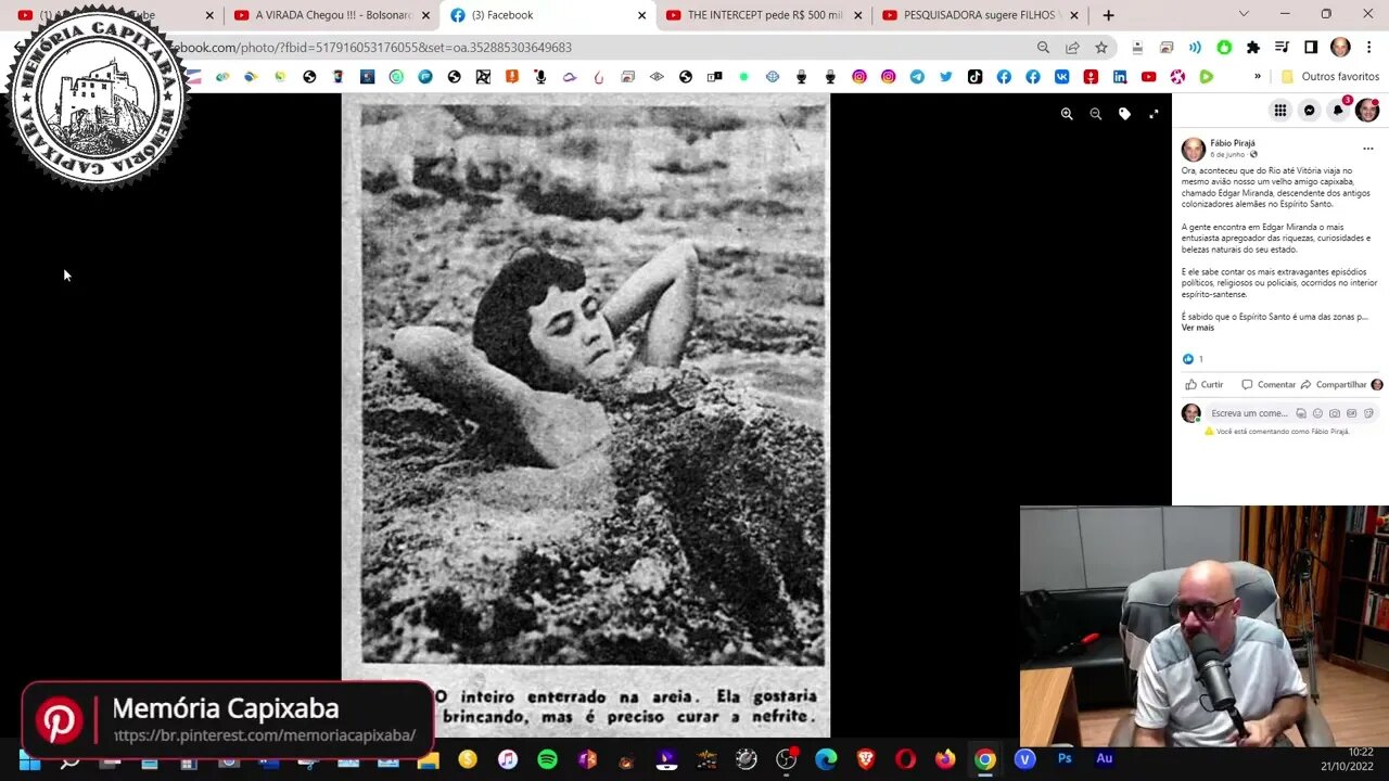 História de uma praia miraculosa (Revista O Cruzeiro de 1949)