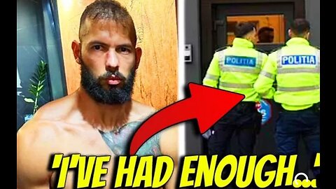 Andrew tate is Angry on Police, Tate update