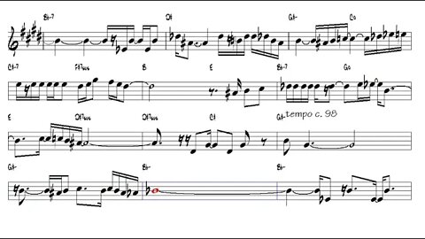 Aidishe Mame Alto Sax