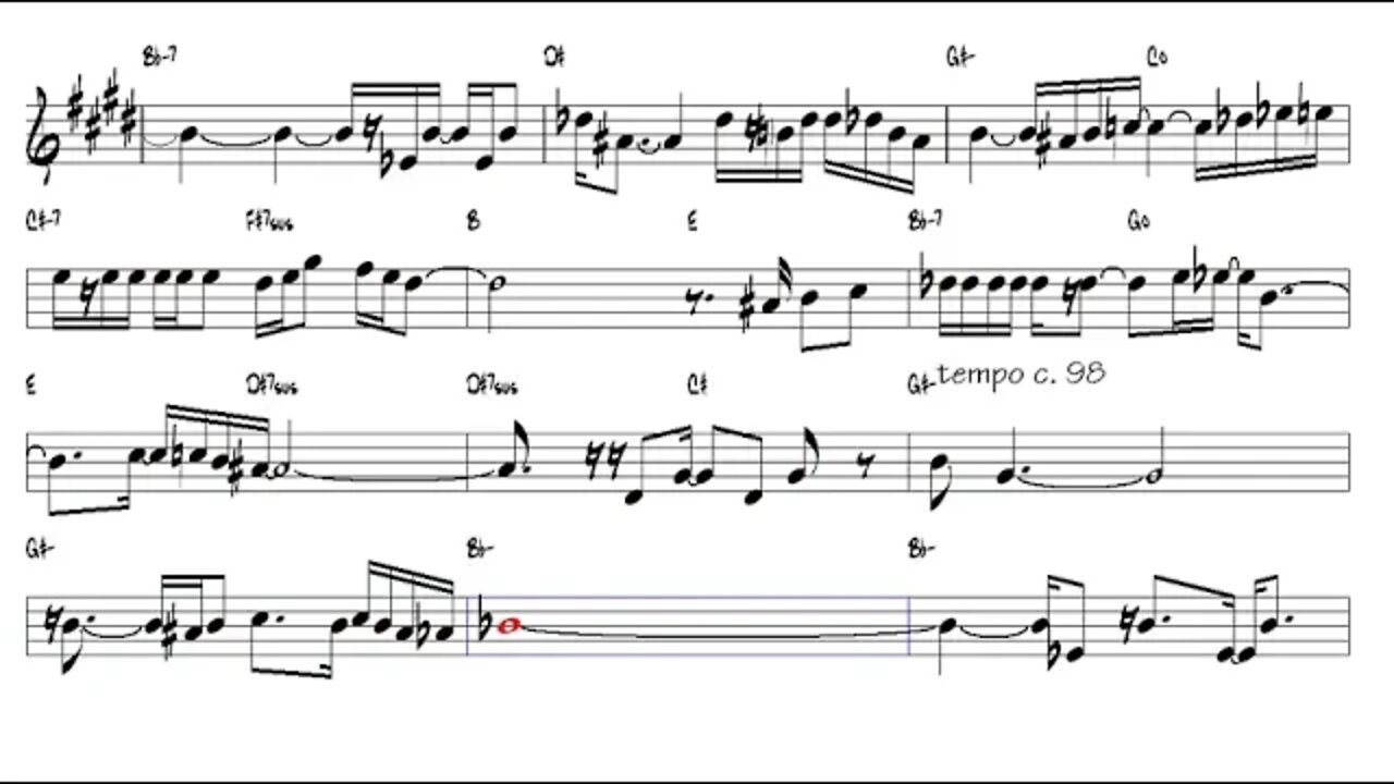 Aidishe Mame Alto Sax