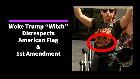 Peter Navarro | Never Trump "Witch" Dishonors Flag, Tramples on 1st Amendment