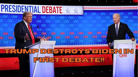 Donald Trump DESTROYS Joe Biden in presidential debate!! | Will Joe Biden be replaced?!
