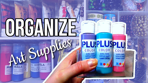 Art Supply Storage Ideas