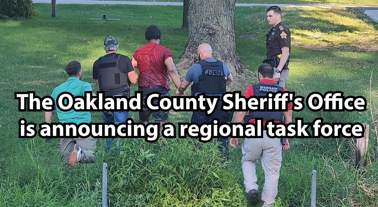The Oakland County Sheriff's Office is announcing a regional task force