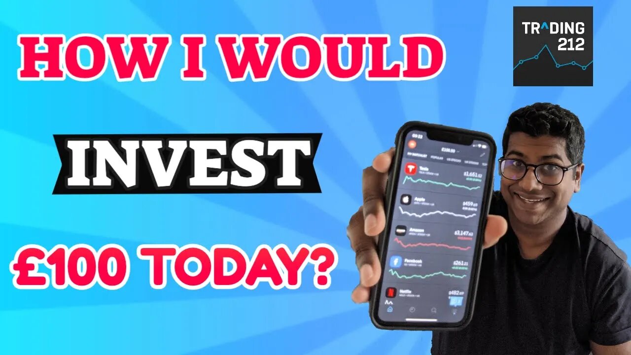 How to invest £100 right now in October 2020! | Live example of Trading 212