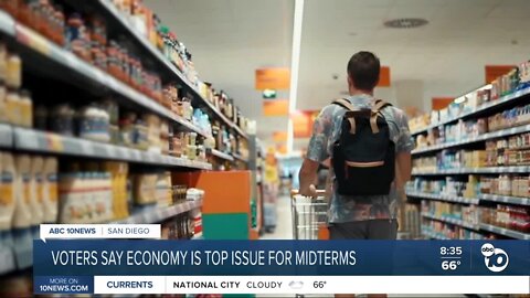 Poll: Voters say economy is top issue for midterms