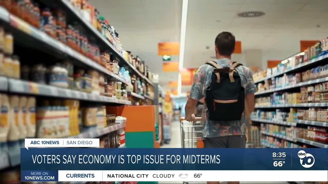 Poll: Voters say economy is top issue for midterms