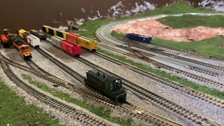 N Scale Broadway Limited Pennsylvania SW7 pre-review run