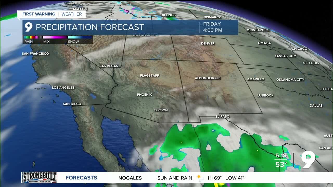 Still some showers around later