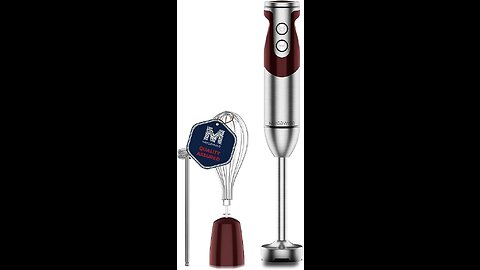 MegaWise Pro Titanium Reinforced 3-in-1 Immersion Hand Blender - Your Ultimate Kitchen Companion