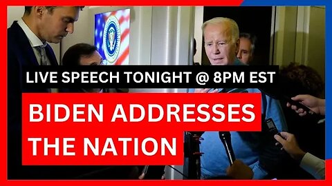 Off The Press | Today's News Minute October 19, 2023 - BIDEN'S SPEECH #breakingnews #news