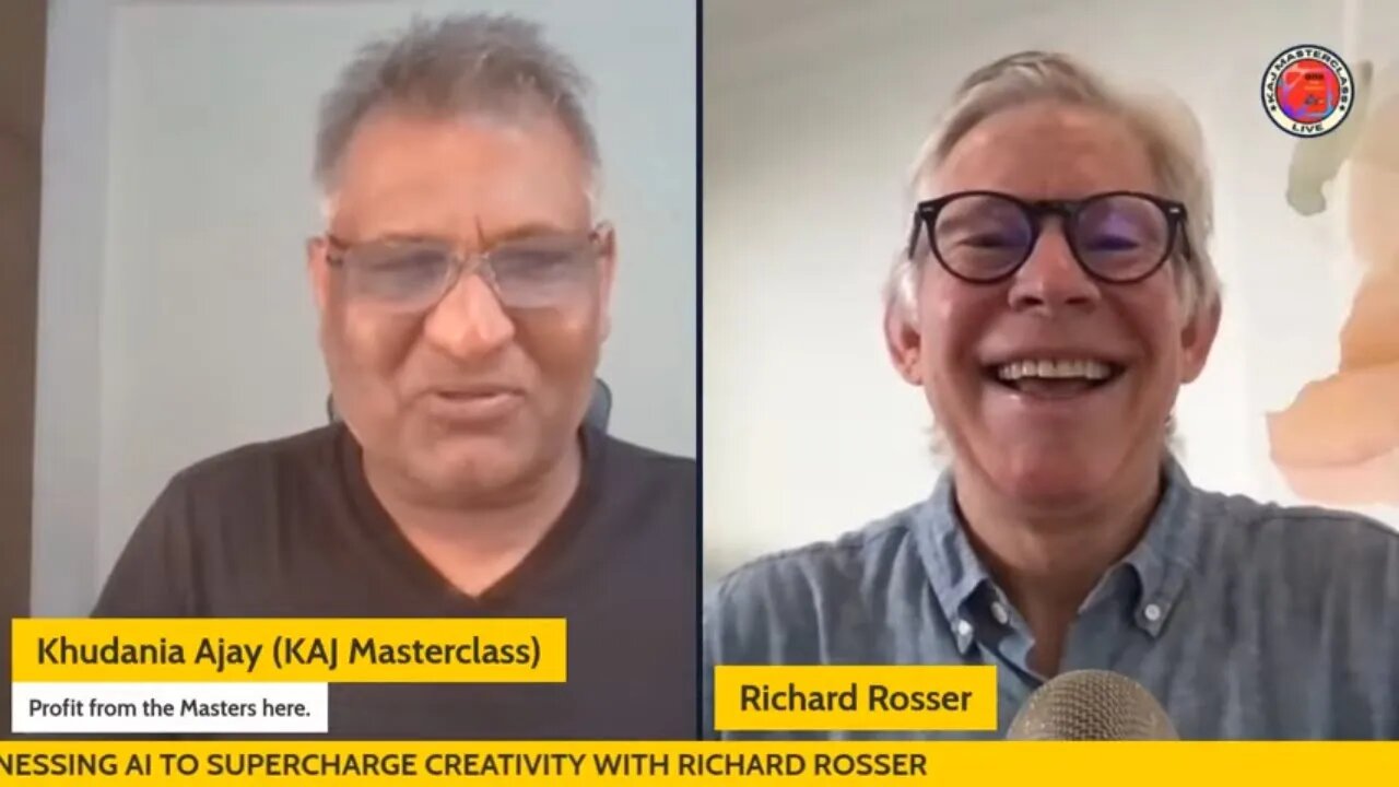 Harnessing AI to Supercharge Creativity with Richard Rosser