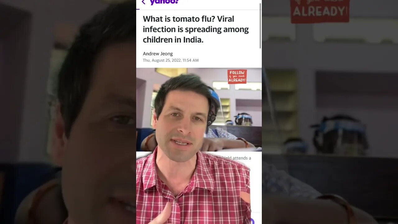 So Now We Have Tomato Flu ? 🤔