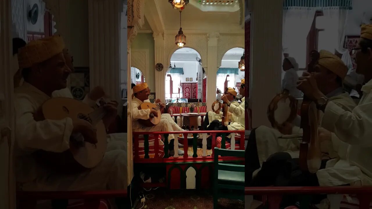 Moroccan Restaurant in Africa, love the band!