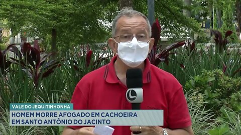 Vale do Jequitinhonha: homem morre afogado em cachoeira em Santo Antônio do Jacinto