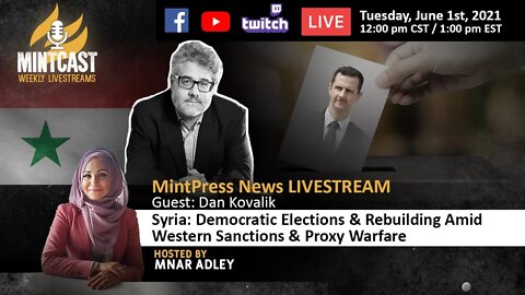 Syria: Election Observer Dan Kovalik Syria's Democratization, Sanctions & Rebuilding