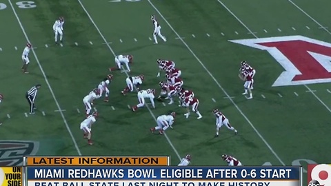 Miami RedHawks are bowl-eligible after 0-6 start