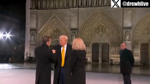 President Trump continues to dominate Emmanual Macron, handshakes in his own country