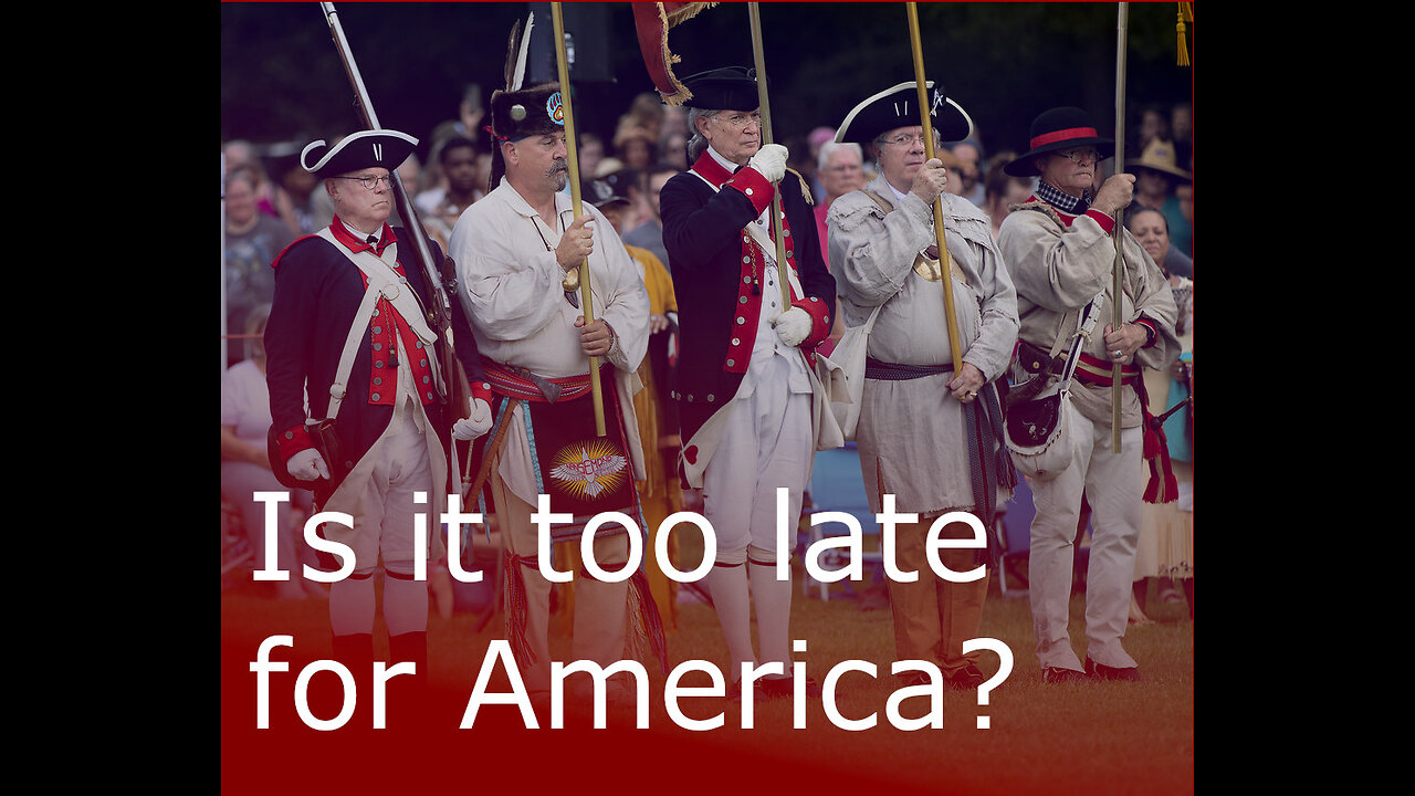 Crossing the Line - Is it too late for America?