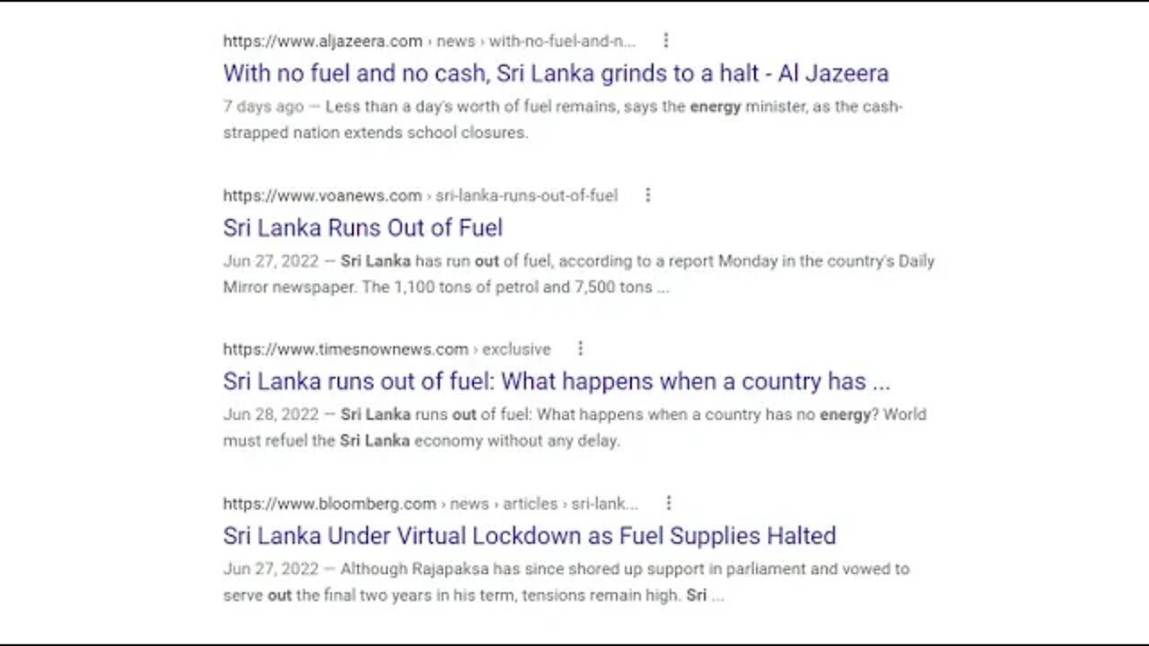 "going green meant going hungry"