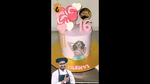 16 Birthday GIRL Cake, 😍 SAMCAKESCRAFT? #ytshorts #viral #shorts #trending