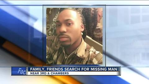 Family and friends rally together to search for missing MKE man