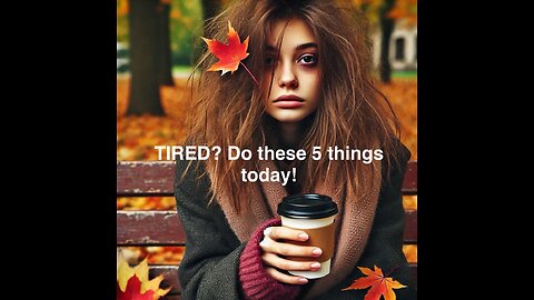 Tired? 🥱 Do these 5 things today! #jesus #usa #god #victory #bible #tired #rest #peace #anxiety