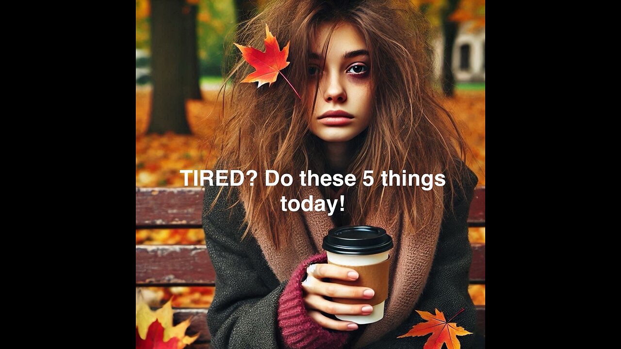 Tired? 🥱 Do these 5 things today! #jesus #usa #god #victory #bible #tired #rest #peace #anxiety
