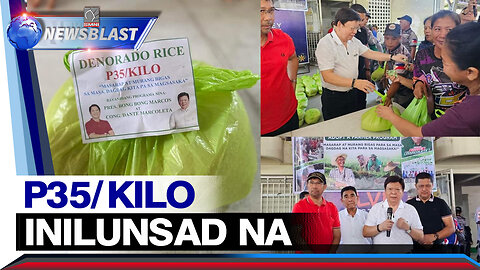 P35/Kilo ng bigas, inilunsad na sa lalawigan ng Tarlac