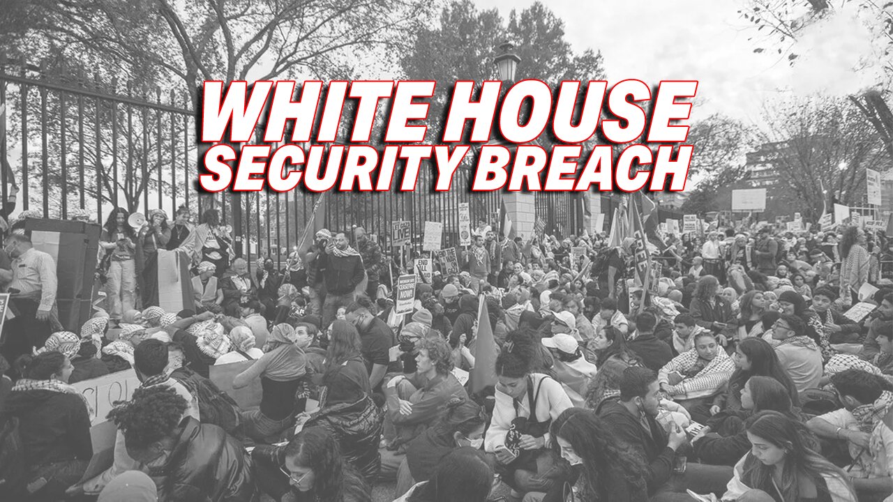 PRO-PALESTINIAN PROTESTERS INFILTRATE THE WHITE HOUSE, EVADE ARREST IN UNPRECEDENTED SECURITY BREACH