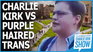 Purple Haired Trans Demands Taxpayers Pay For Gender Surgery