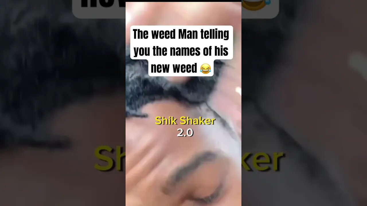 The weed man telling you the names of his new weed 😂 | #shorts