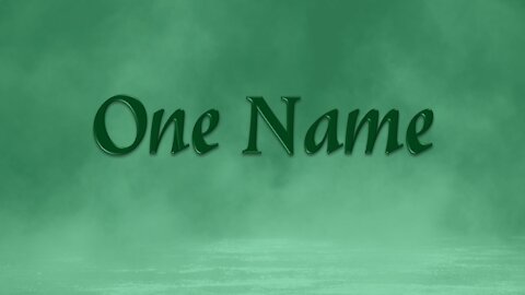 One Name