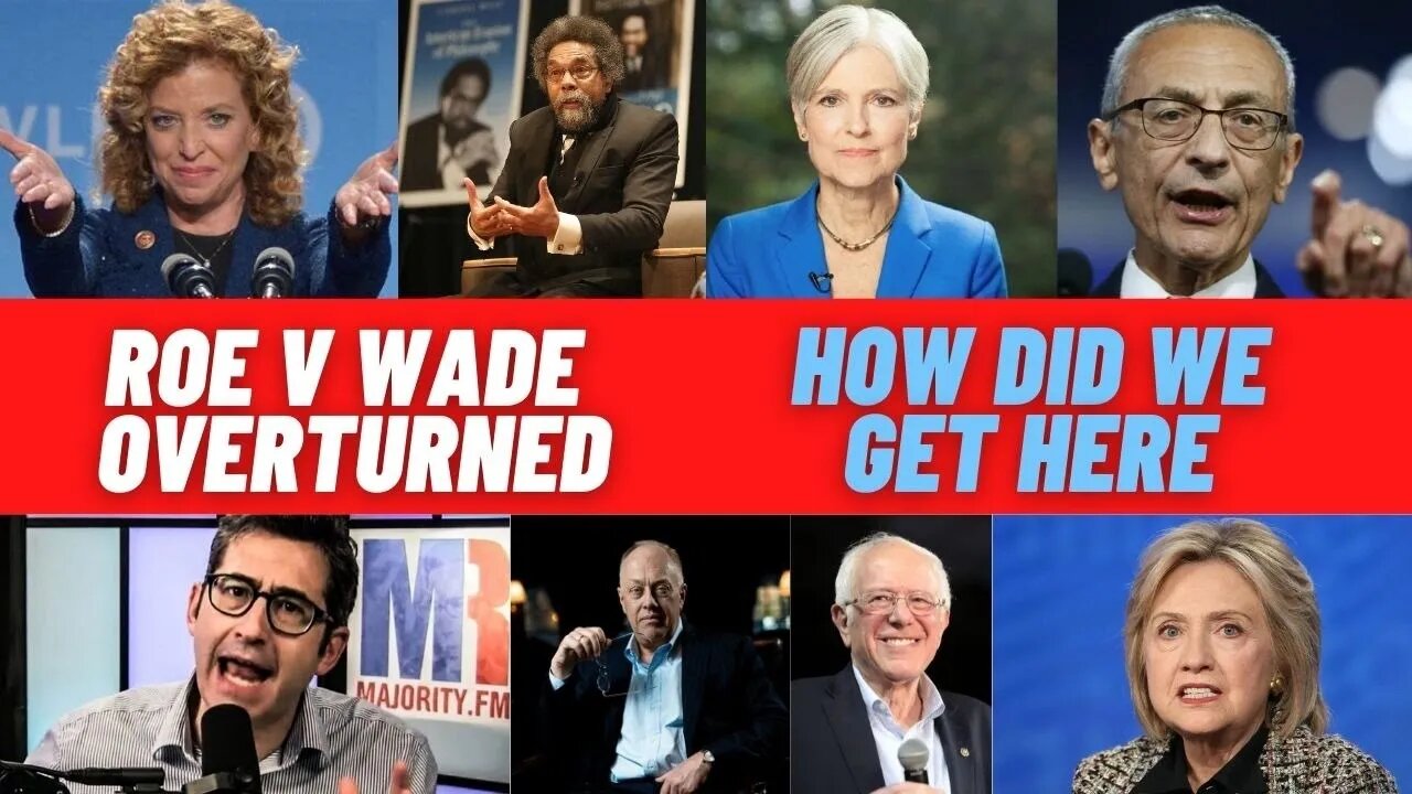 Roe V Wade Overturned, How Did We Get Here | Sam Seder BLAMES 2016 Bernie Supporters
