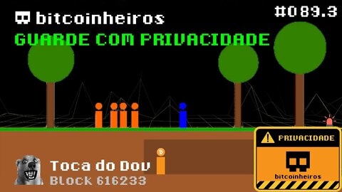 Receber e armazenar de maneira privada - Privacidade no Bitcoin