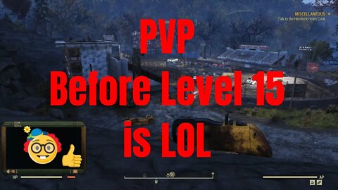 How Low Level PvP Is For Fallout 76 Foodbuilds
