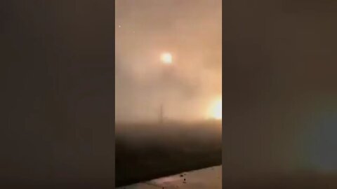 Видео запуска реактивной артиллерии