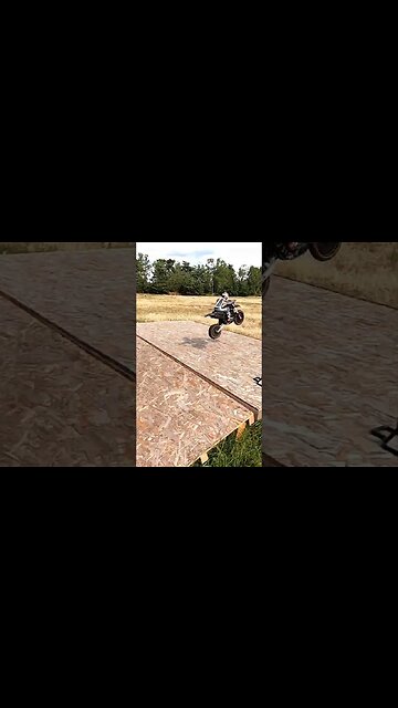 RC Dirtbike jump