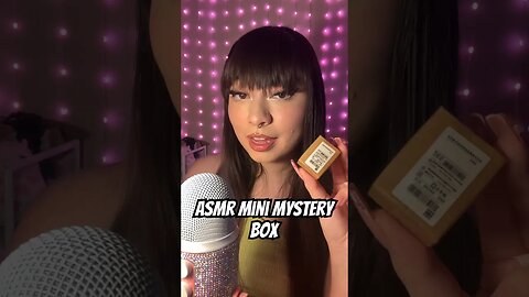 ASMR mini mystery box #asmr #relax #tingles #toys